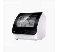 Linmeas-753 Dishwashers- Desktop Dishwasher Fully Automatic Household Installation-free Mini Inverter High Temperature Countertop Dishwasher Perfect for Home, Apartments & RVs