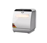 Linmeas-753 Dishwashers- Fully Automatic Household Dishwasher Installation-free Dishwasher Up and Down Spray Small Household Smart Desktop Dishwasher Perfect for Home, Apartments & RVs