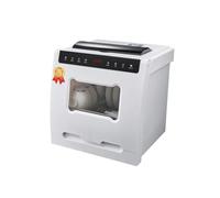 Linmeas-753 Dishwashers- Household Fully Automatic Desktop Dishwasher for 6 People One-button Operation No Installation Required with Drying Perfect for Home, Apartments & RVs