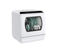Linmeas-753 Dishwashers- Portable Countertop Dishwasher 5 Washing Programs Mini Dishwasher with 5L Built-in Water Tank & Inlet Hose for Apartments Perfect for Home, Apartments & RVs
