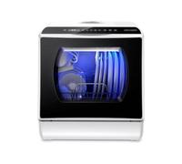 Linmeas-753 Dishwashers- Portable Countertop Dishwasher Compact Mini Dish Washer with 5-Liter Built-in Water Tank and Air-Dry Perfect for Home, Apartments & RVs