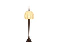 Linmeas-753 Home Floor Lamp Vintage Wooden Floor Lamp Living Room Bedroom Sofa Beside Vertical Table Lamp Tri-Color Lighting Standing Lamp