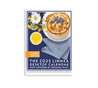 Linnea Design 2025 Desktop Calendar 5 x 7" Artwork by Johanna Riley