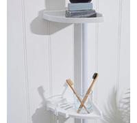 Linnea Telescopic Storage 4 Tier Corner Shelf