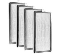LINNIW 4 Pack H13 True HEPA Replacement Filter ME-40 Compatible with MA-40 Air Purifier, 3-in-1 Filters Contains High-Efficiency Activated Carbon Filter