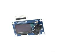 Linnkyfloa 1.3-inch and 0.96-inchOLED Display with EC11 Rotary Encoder Module, High-Resolution 128x160, Blue Metal PCB, Wide 105°C Operating Temperature(A)