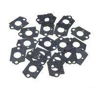 Linnkyfloa 20 Pcs Carburetor Paper Gasket Kit, Mowers, Sealing Gaskets Engine Repair, Install, 4x3cm