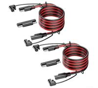 Linnkyfloa 2pcs Extension Cable 16AWG 3ft with Polarity Reverse