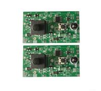 Linnkyfloa 2PCS Solar String Light Control Board, 3.7V to 31V Driver 5-6V Panel, 8 Modes LED Controller with Overcharge Outdoor Garden Decor