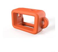 Linnkyfloa Bright Orange Floaty Case Action 5, EVA Floating Housing with Buoyancy Anti-Loss Snorkeling Surfing Sports, 10x6.7x4.8cm