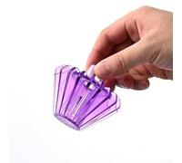 Linnkyfloa Coffee Filter Paper Presser Built Drippers Using Resin Material To Reinforce With Filter Walls(Purple)