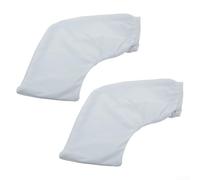 Linnkyfloa Denser Nylon Filter Bag for AIPER Pilot H1 Pool Vacuum, 180 Fine Pore Reusable Mesh, Compatible with Cordless Handheld Cleaners Above Ground Pools(2pcs)