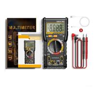 Linnkyfloa Digital Multimeter SZ818 - Measures OHM AC DC Voltage Current Electric Tester Clear LCD Display For Home Improvement And Workshop Use