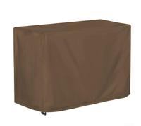 Linnkyfloa Dining Cart 40x24x32 Inch, Waterproof Outdoor Prep Table with Split Zipper PC3401B PC3401S PC3404S, Heavy Duty 210D Oxford Grill Station (Coffee)