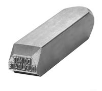 Linnkyfloa Metal Steel Stamp Letter Punch Tool with 'Do Not Duplicate' Design, Lasting 116 Font Height Key Marking Tool for Crafting, Engraving on Various Surfaces