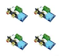 Linnkyfloa PCB Audio Terminal Board 45x22mm for rca 3.5mm Jack PCB Audio | Features dual output sockets, reliable signal transfer, 45x22mm size, fits tight electronic enclosures