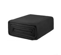 Linnkyfloa Square Pool Liner Ground Cloth, Puncture-Resistant Polyester Mat Above Ground Pools and Spas, Moisture-Proof Non-Slip Base Protector, Install Outdoor Floor, 4x4m Black(4 * 4m)