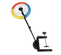 Linnkyfloa Table Tennis Training Equipment Having Adjustable Retractable Arm Topspin and Practice and Construction Compatible Having Most Tables