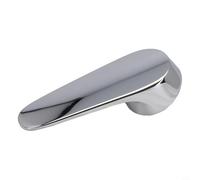 Linnkyfloa Trip Lever Tap Handle Replacement, Chrome Plated Zinc Alloy Faucet Handle Kitchen Bathroom Bathtub, Ergonomic, Direct Fit(2#)