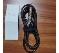 Linnkyfloa USB Computer Lock with Steel Cable, Anti-Theft Security Dongle