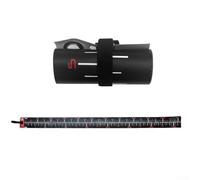 Linnkyfloa Waterproof PVC Fish Measuring Ruler Tape With Dual Metric And Inch Scale, 110Cm Long, High Contrast For Accurate Readings, Rollable Design For Fishing(110x8cm)