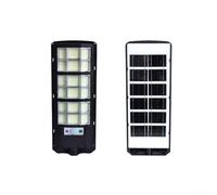 Linnkyfloa Waterproof Solar Powered LED Outdoor Lighting Unit with Motion Sensor, Dustproof UV Resistant Housing, Energy Efficient Brightness Control (413mm)