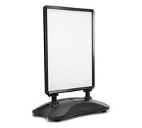 Linno®A1 WATERBASE BLACK PAVEMENT POSTER SIGN A-BOARD- SNAP FRAME SHOP DISPLAY STAND