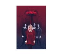 LINNPE Chilling Adventures of Sabrina Movie Poster Canvas Poster Wall Art Decor Print Picture Paintings for Living Room Bedroom Decoration 08x12inch(20x30cm)