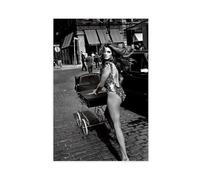 LINNPE Cindy Crawford- Photography Prints Canvas Poster Wall Art Decor Print Picture Paintings for Living Room Bedroom Decoration 20x30inch(50x75cm)