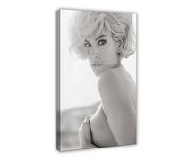 LINNPE Cindy Crawford- Photography Prints Canvas Poster Wall Art Decor Print Picture Paintings for Living Room Bedroom Decoration 20x30inch(50x75cm)