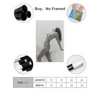 LINNPE Cindy Crawford- Photography Prints Canvas Poster Wall Art Decor Print Picture Paintings for Living Room Bedroom Decoration 16x24inch(40x60cm)