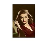LINNPE Joan Bennett 20th Century Movie Actresses Poster Canvas Poster Bedroom Decor Landscape Office Room Decor Gift 16x24inch(40x60cm)