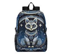 Linnyio Abstract Animal Lemur Foldable Waterproof Lightweight Backpack Hiking Daypack Packable for Travel Camping Outdoor