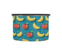 Linnyio Banana Apples Cartoon Coffee Storage Containers Jar Food Canisters Set for Kitchen Counter Pantry,Ideal for Sugar Flour Tea Candy Oats