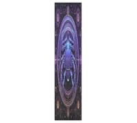 Linnyio Blue Crab Purple Mystical Skateboard Grip Tape Sheets Graphic Longboard Griptape BUBBLE FREE Anti-Slip Tapes for Teens Girls Boys