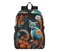 Linnyio Cute Animal Small Lemurs Foldable Waterproof Lightweight Backpack Hiking Daypack Packable for Travel Camping Outdoor