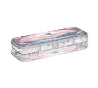 Linnyio Cute Cartoon Condor Clear Pencil Cases Box Pen Case Organizer for School Office