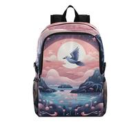 Linnyio Cute Cartoon Condor Foldable Waterproof Lightweight Backpack Hiking Daypack Packable for Travel Camping Outdoor