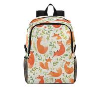 Linnyio Cute Cartoon Fox Foldable Waterproof Lightweight Backpack Hiking Daypack Packable for Travel Camping Outdoor