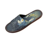 Linnyio Cute Cartoon Hippopotamus Travel Beach Slippers for Youth Lightweight Waterproof Open Toe Sandals Non-Slip for Indoor & Outdoor Women Men