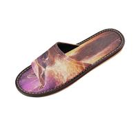 Linnyio Fired Angry Kangaroo Travel Beach Slippers for Youth Lightweight Waterproof Open Toe Sandals Non-Slip for Indoor & Outdoor Women Men
