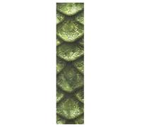 Linnyio Green Texture Mystical Fantasy Skateboard Grip Tape Sheets Graphic Longboard Griptape BUBBLE FREE Anti-Slip Tapes for Teens Girls Boys