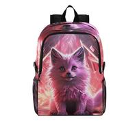 Linnyio Space Light Fox Foldable Waterproof Lightweight Backpack Hiking Daypack Packable for Travel Camping Outdoor
