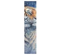 Linnyio Striking Orange Tiger Starry Sky Skateboard Grip Tape Sheets Graphic Longboard Griptape BUBBLE FREE Anti-Slip Tapes for Teens Girls Boys