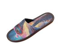 Linnyio Volcano Cool Bird Travel Beach Slippers for Youth Lightweight Waterproof Open Toe Sandals Non-Slip for Indoor & Outdoor Women Men