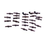 Lino Cutter Tools for Art Printing Pack of 25 Linoleum Cutting Blades Style 1-5 by BCreative®