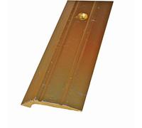 Lino edge 5.5mm - Gold Wood, Carpet, Vinyl, Tile & Laminate Flooring Trim Edging Metal