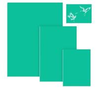 Lino Sheets, 3 Pack Soft PVC Rubber Block Lino Printing Kit A4 A5 A6 Assorted Easy Carve Linocut Blocks for Printmaking, Stamps, Craft and DIY Art, for Beginners, Art Teaching, Artists