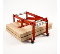 Linocut Printing Hand Lever Press Machine, Linoleum Blocks, Printmaking, Lino Cuts, Crafting, Scrapbooking Childrens Print Maker (A4, Red)