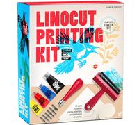 Linocut Printing Kit - Carve Ink Print